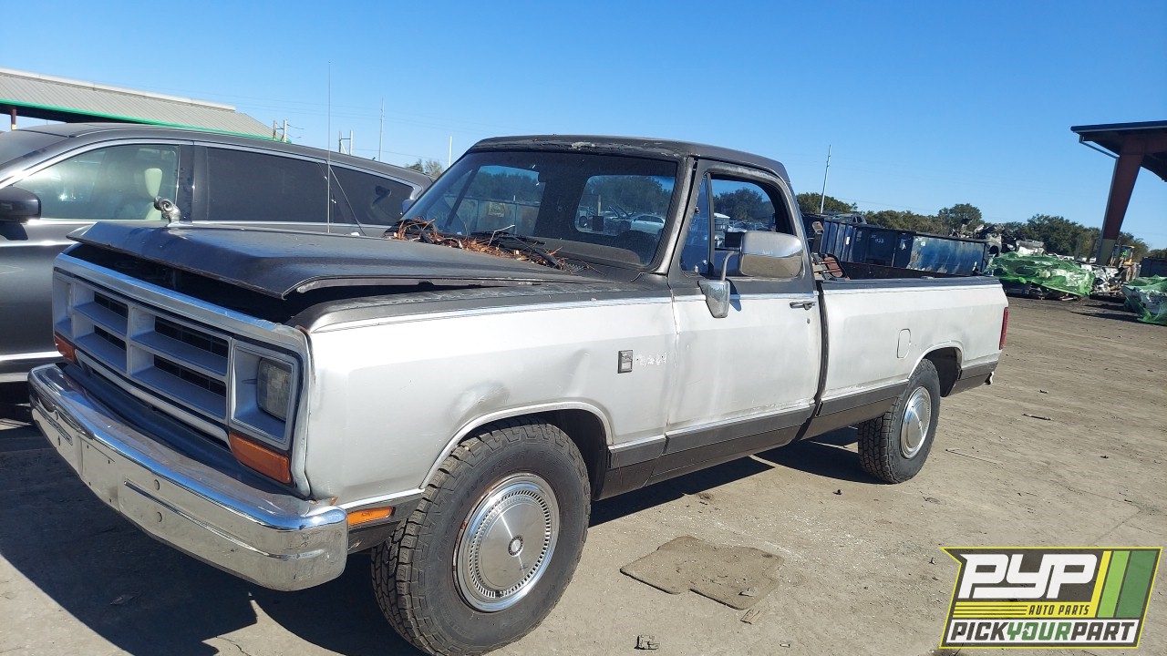1989 DODGE D350 partes disponibles