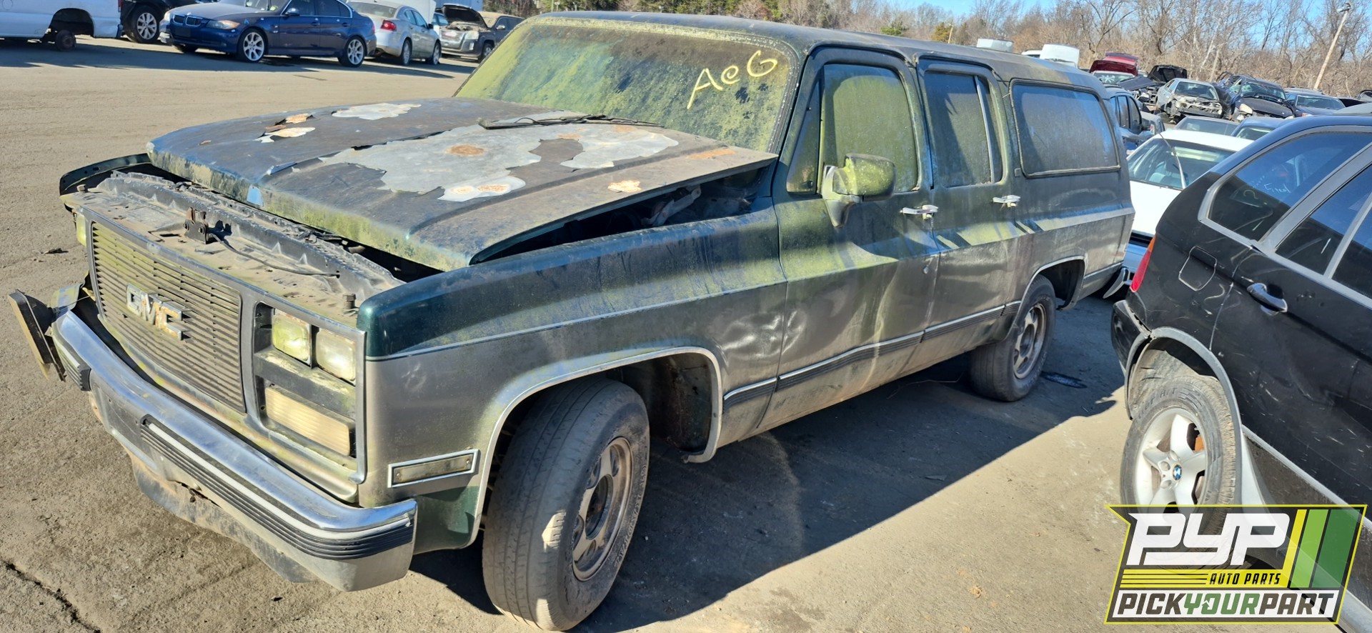 1990 GMC R1500 SUBURBAN partes disponibles