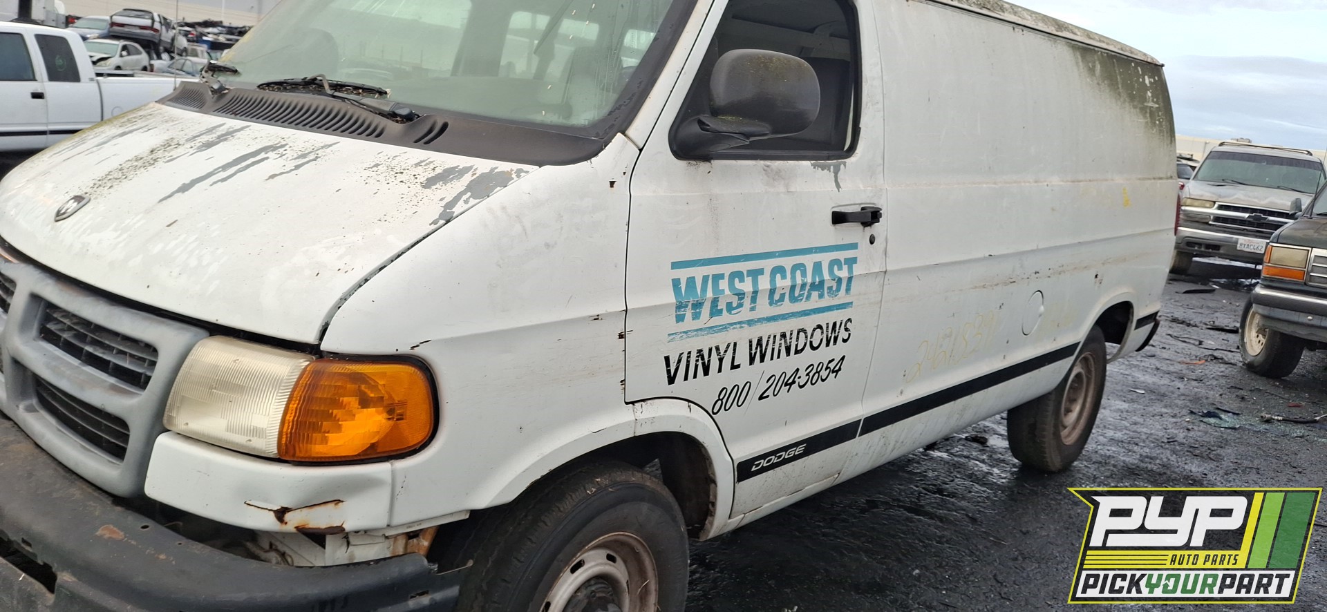 1999 DODGE RAM 2500 VAN partes disponibles