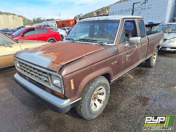 1986 FORD RANGER partes disponibles