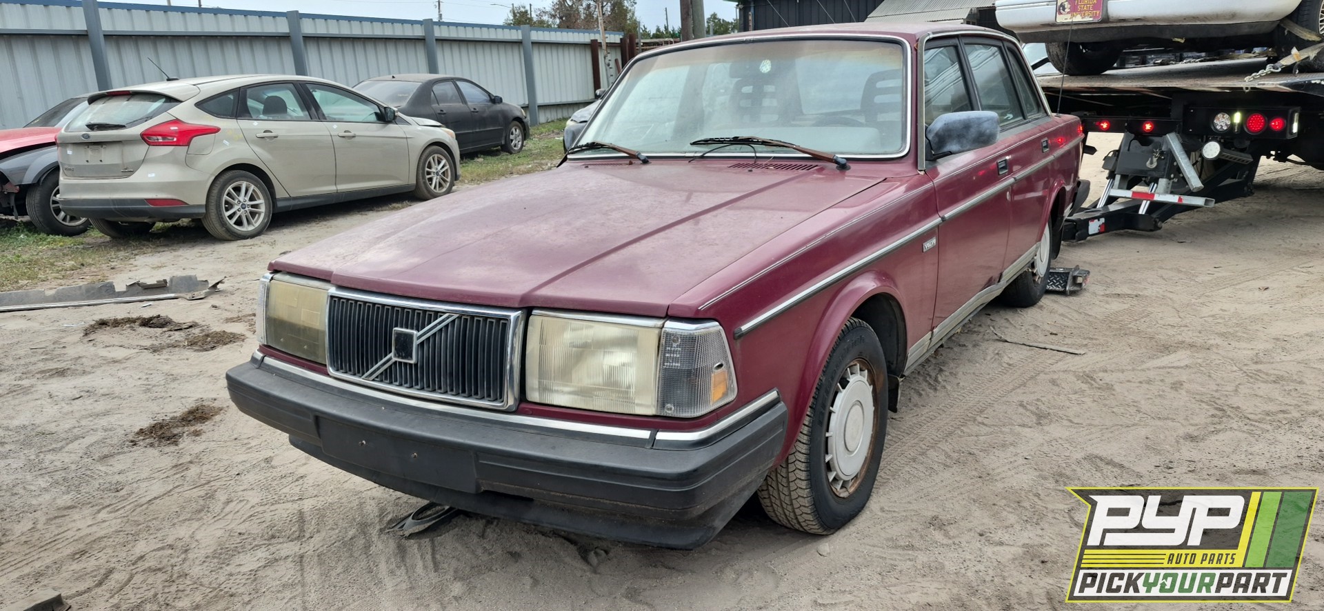 1986 VOLVO 244 partes disponibles