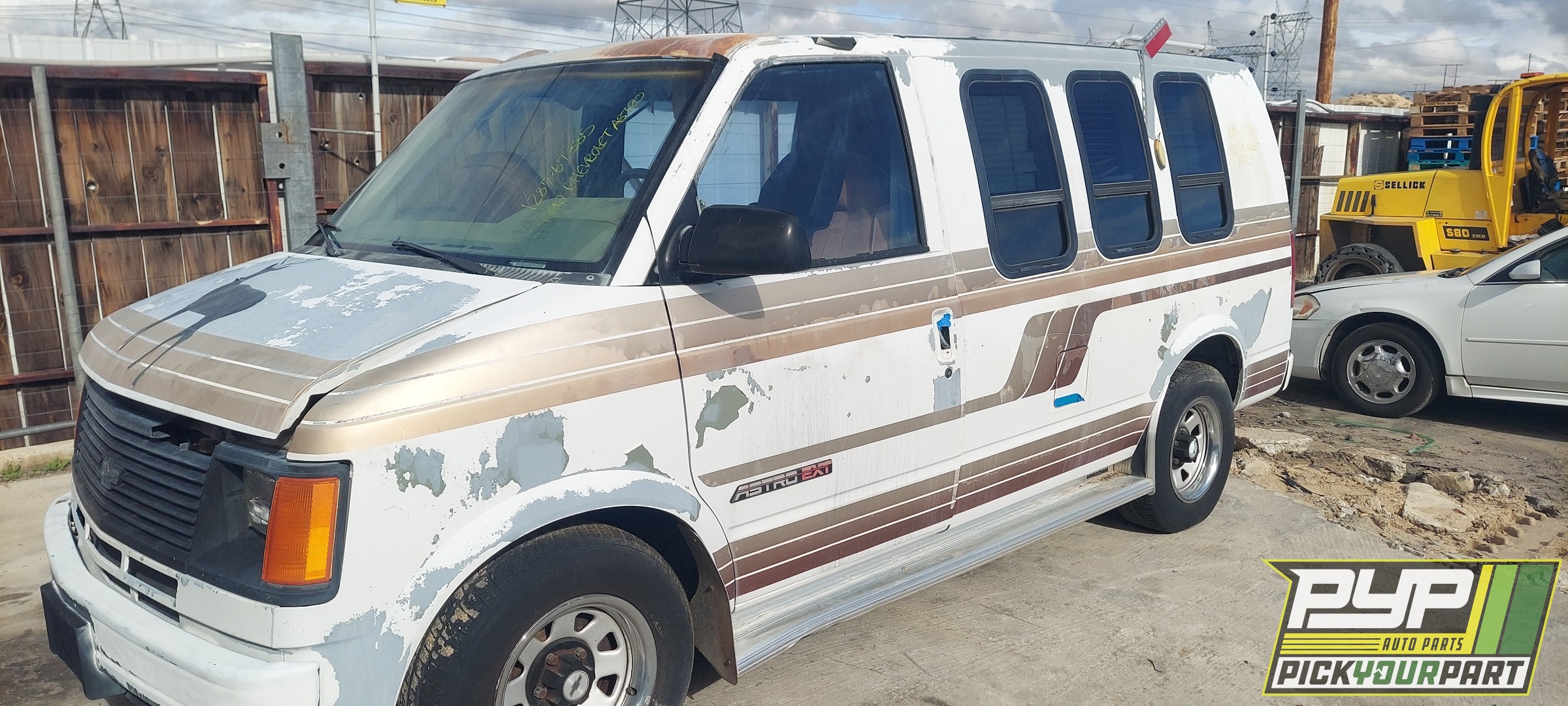 1991 CHEVROLET ASTRO partes disponibles