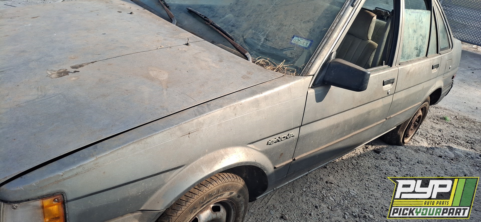 1988 CHEVROLET NOVA partes disponibles