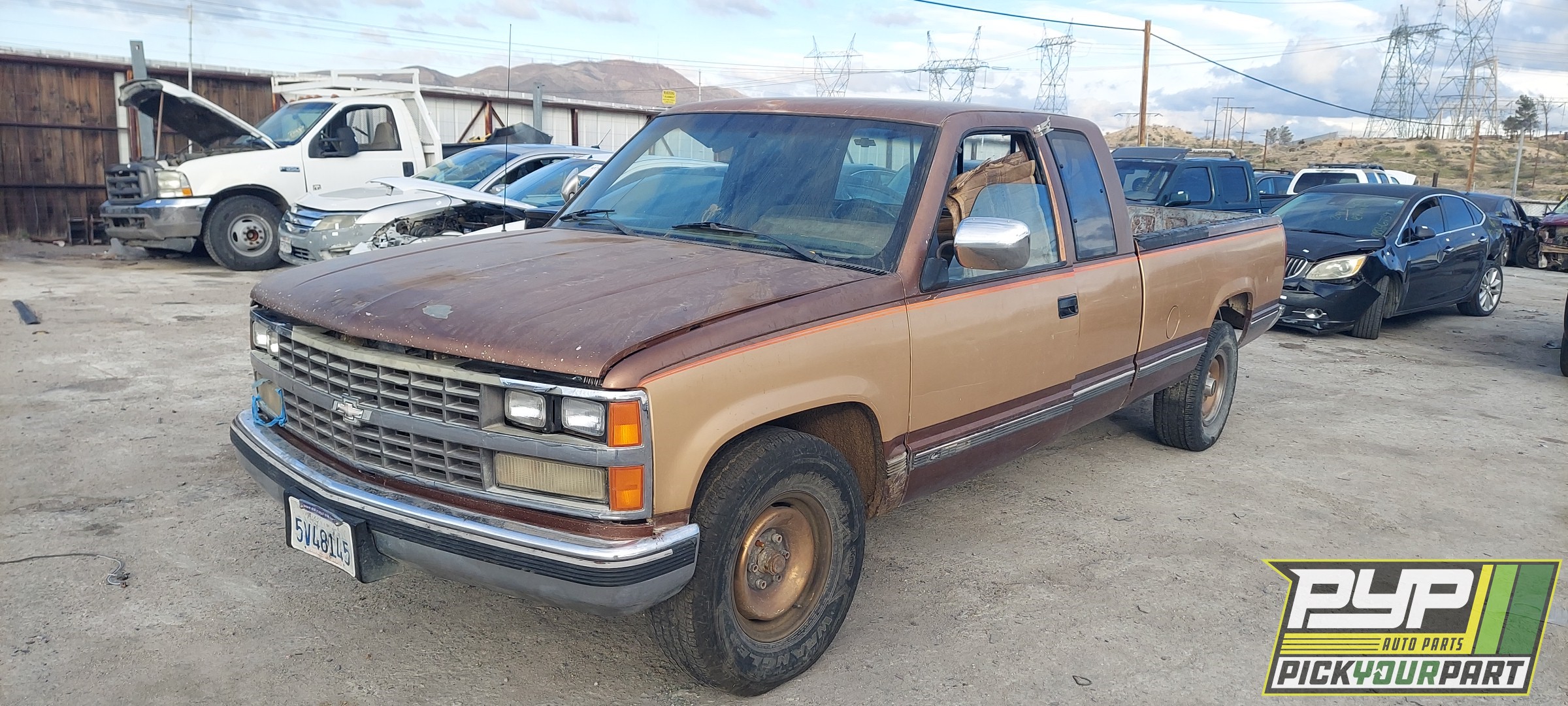 1989 CHEVROLET C2500 partes disponibles