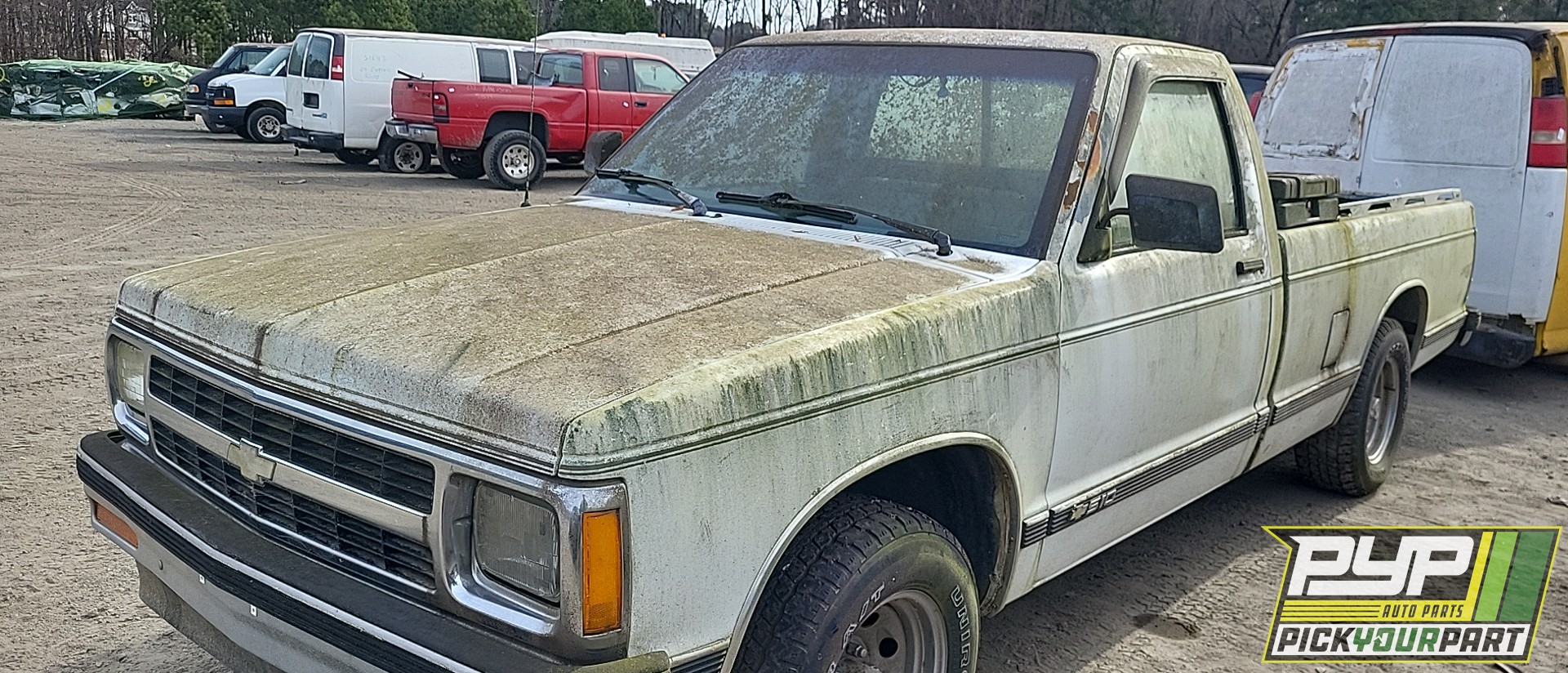 1991 CHEVROLET S10 partes disponibles