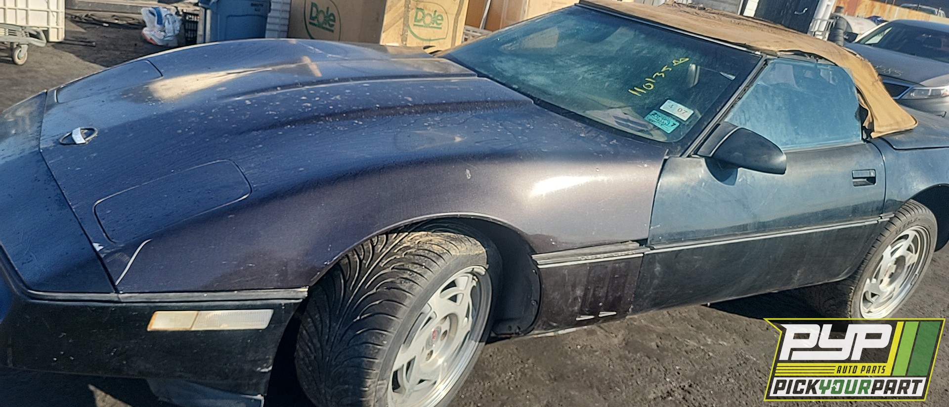 1987 CHEVROLET CORVETTE available for parts