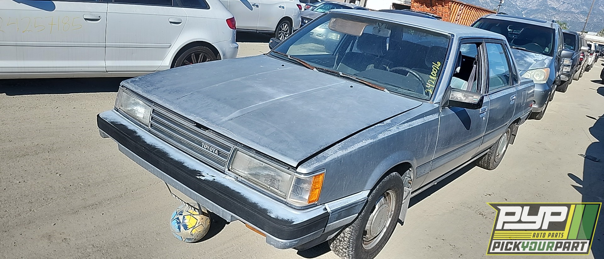 1986 TOYOTA CAMRY available for parts