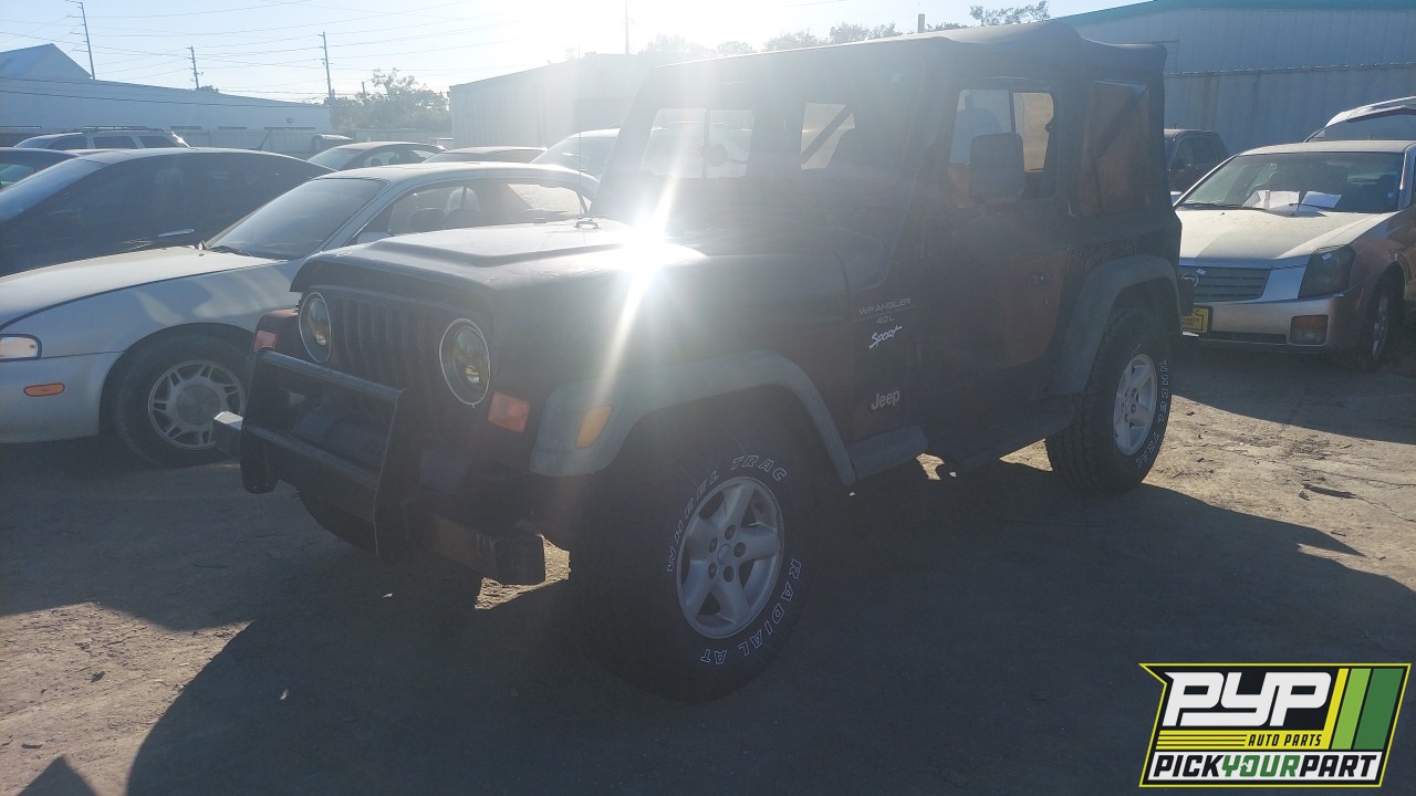1997 JEEP WRANGLER partes disponibles