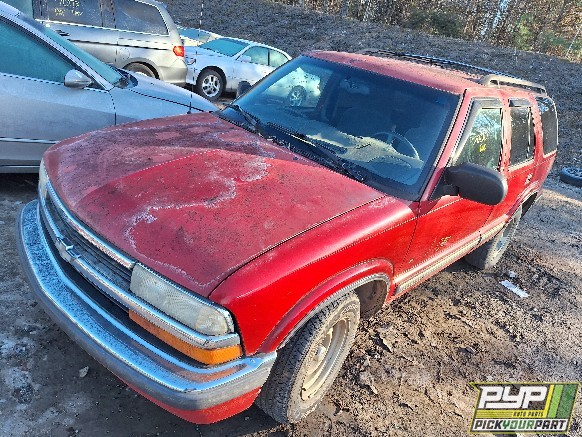 1999 CHEVROLET BLAZER partes disponibles
