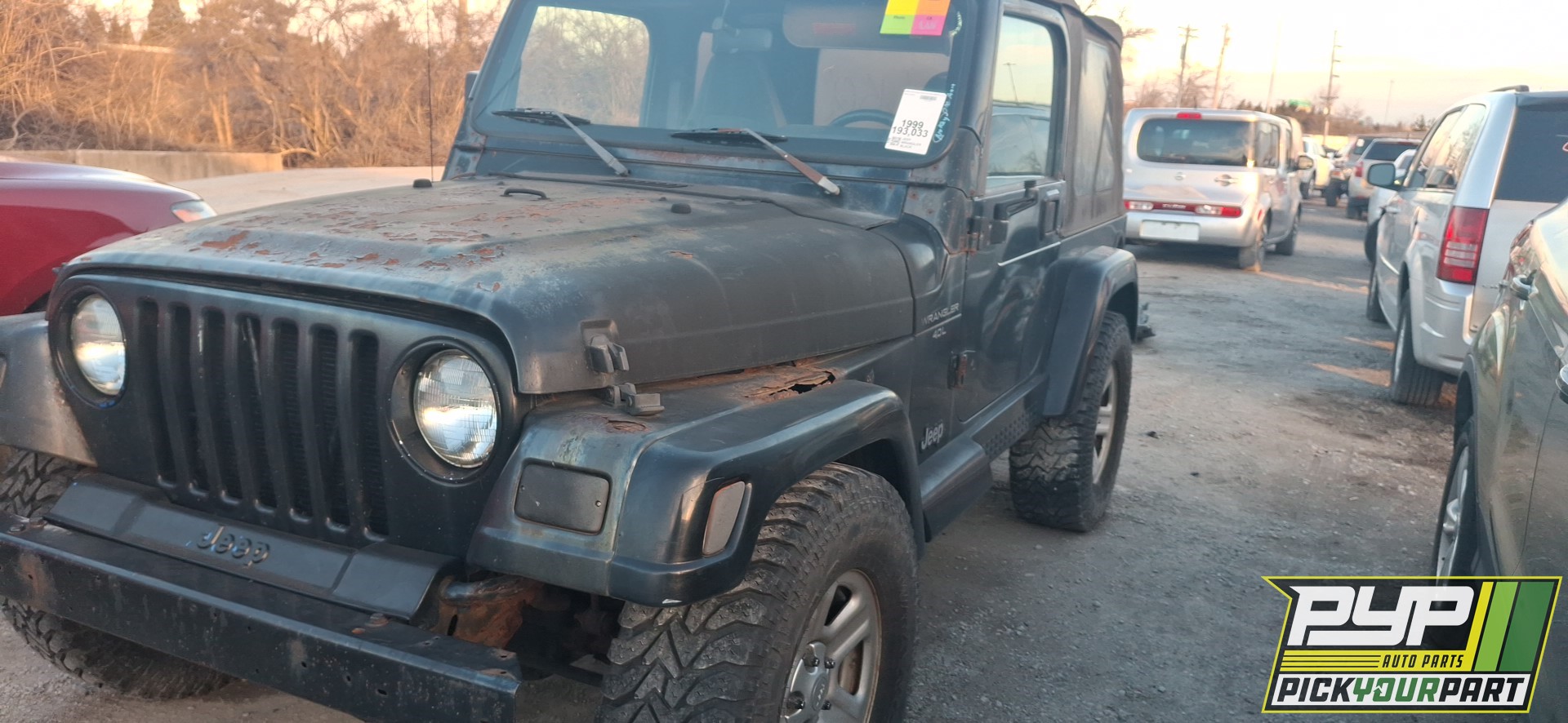 1999 JEEP WRANGLER partes disponibles