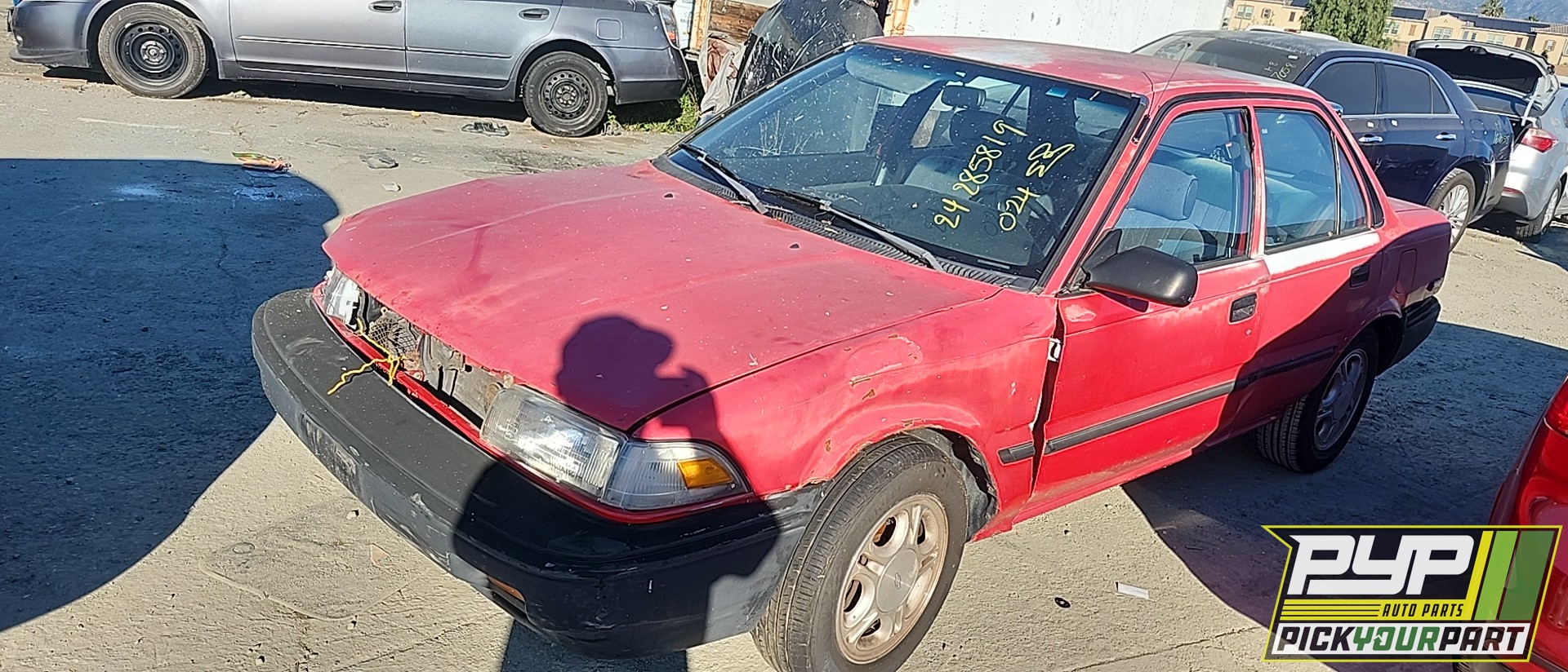 1990 TOYOTA COROLLA partes disponibles