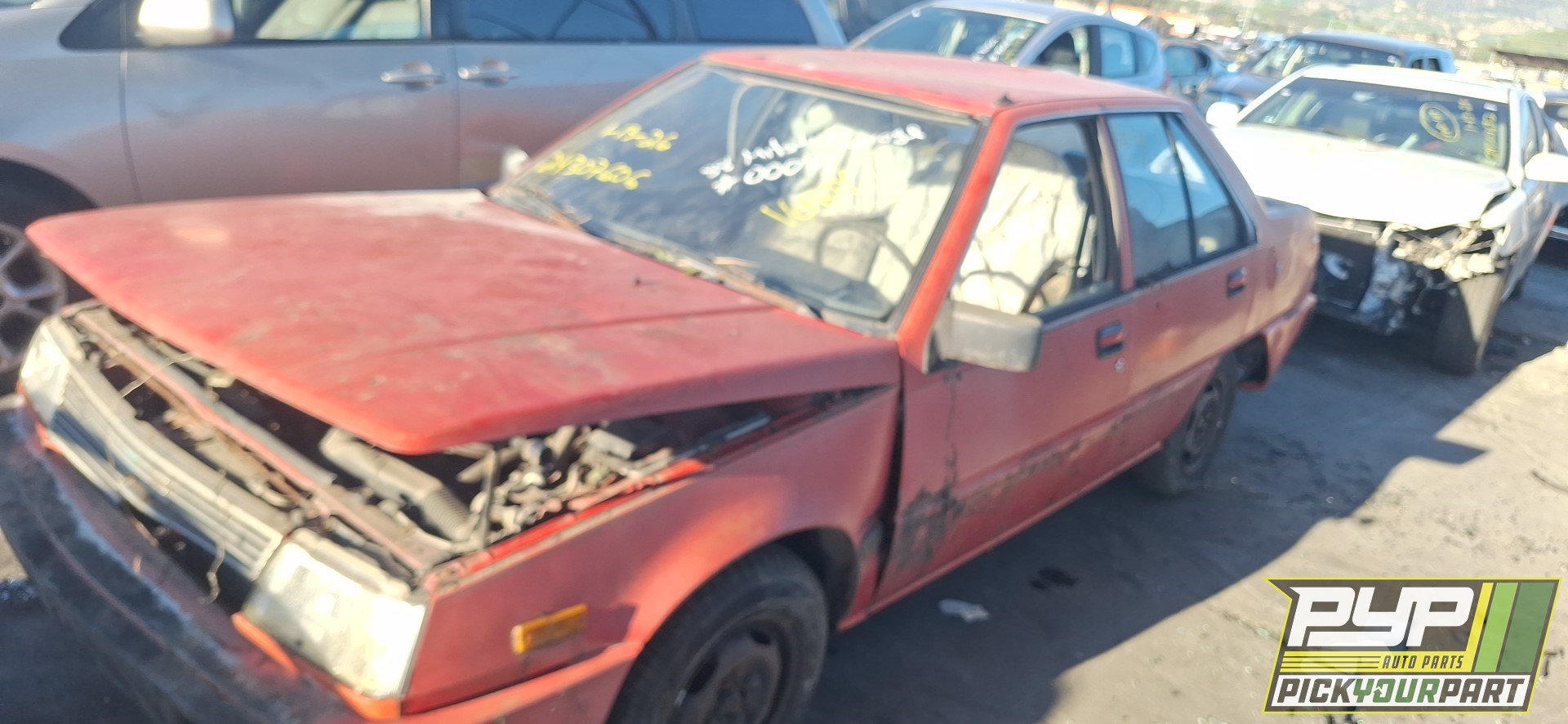 1988 MITSUBISHI MIRAGE partes disponibles