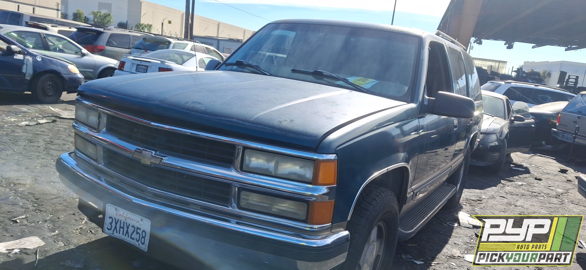 1998 CHEVROLET TAHOE partes disponibles