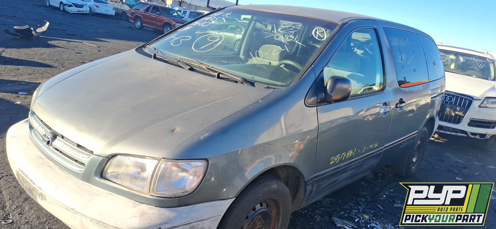 1998 TOYOTA SIENNA partes disponibles