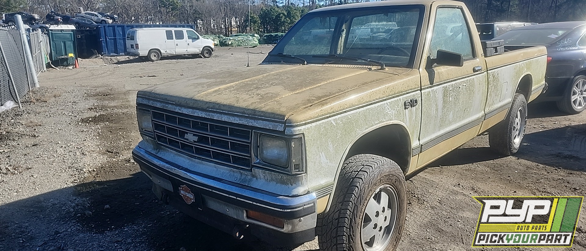 1983 CHEVROLET S-10 partes disponibles