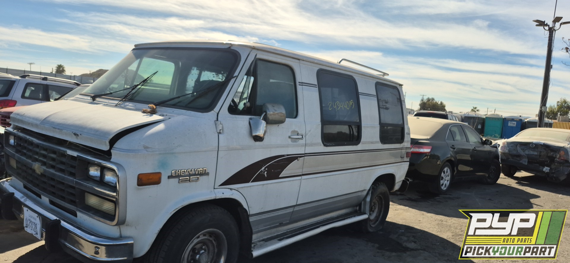 1994 CHEVROLET G20 partes disponibles