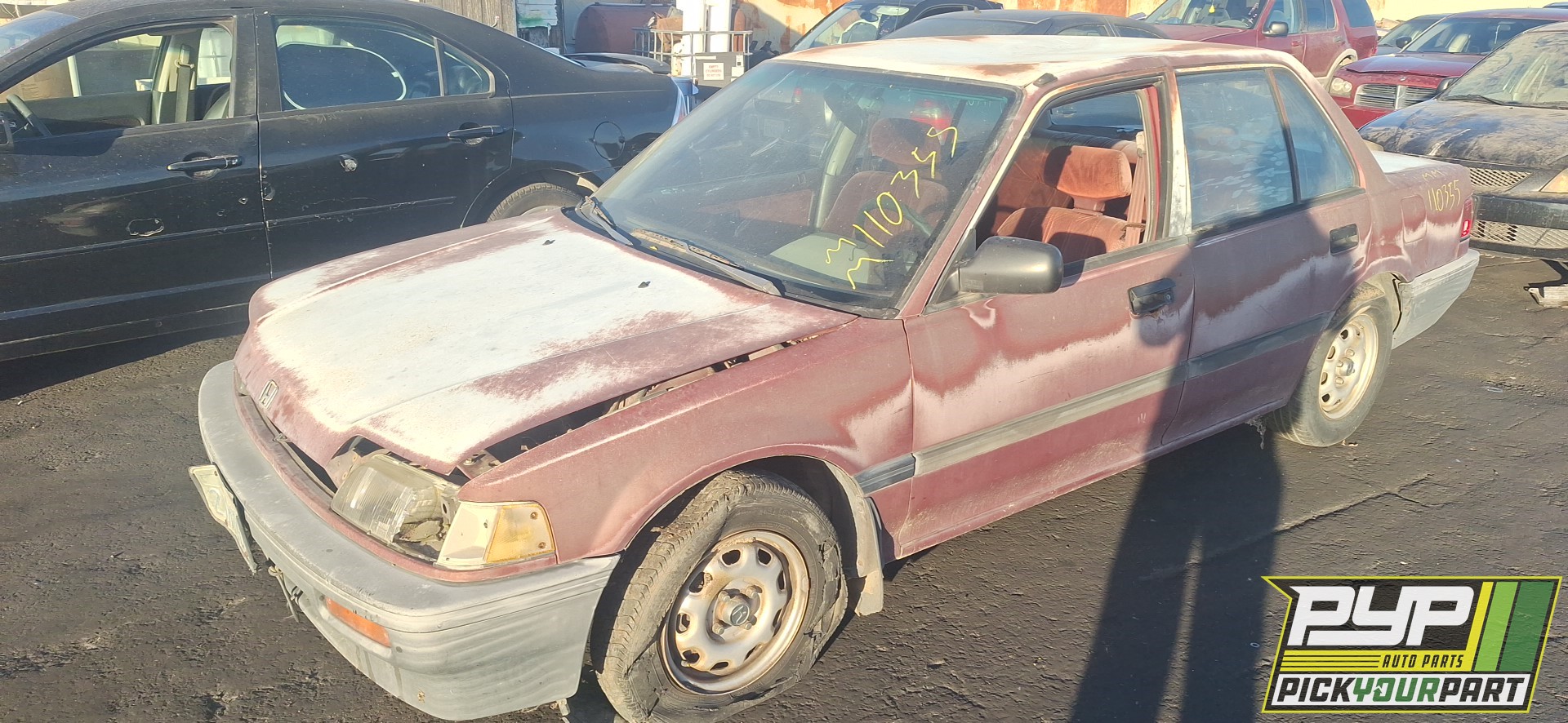 1988 HONDA CIVIC partes disponibles