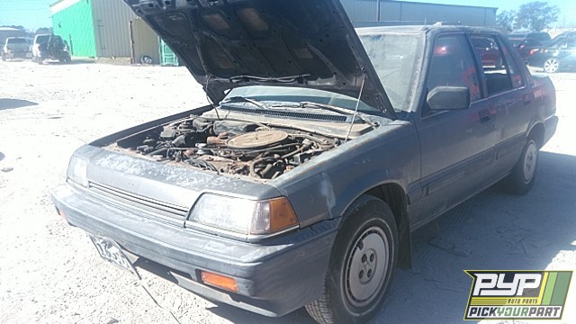 1986 HONDA CIVIC partes disponibles