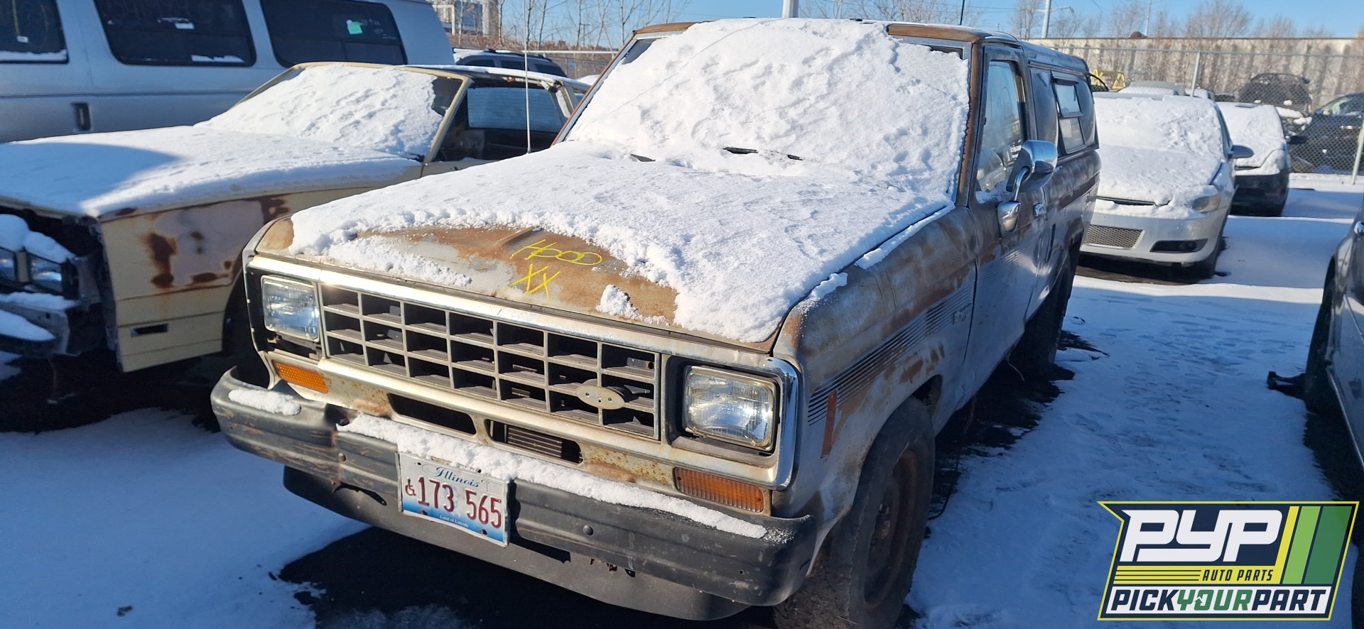 1985 FORD RANGER partes disponibles
