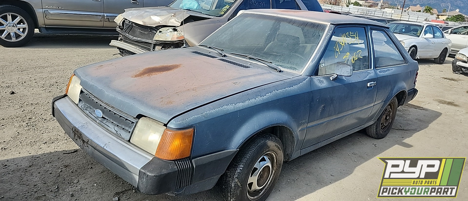 1986 FORD ESCORT available for parts