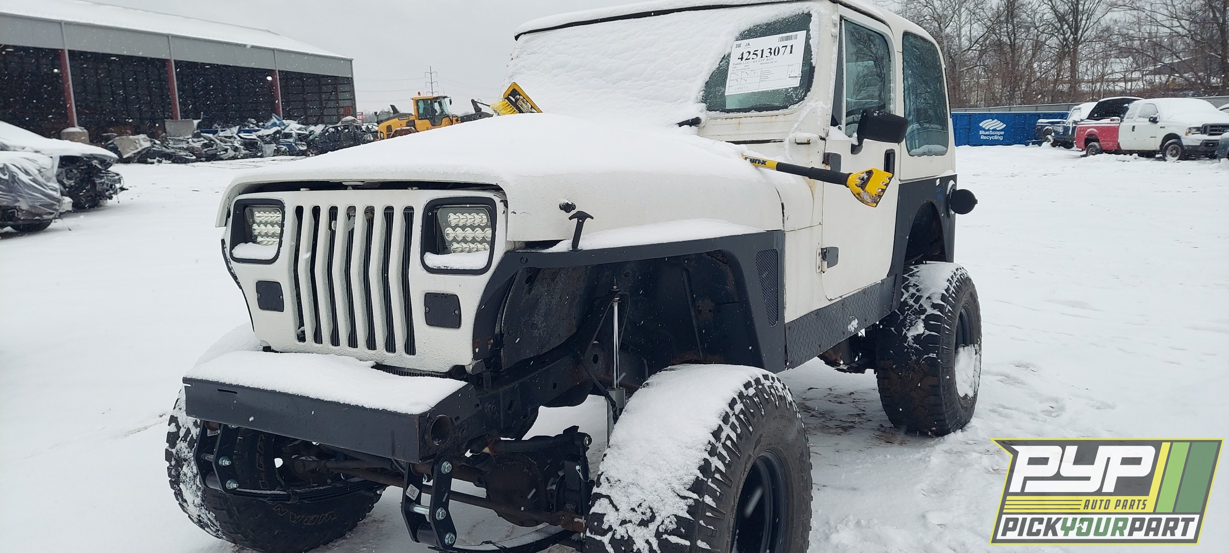 1992 JEEP WRANGLER partes disponibles