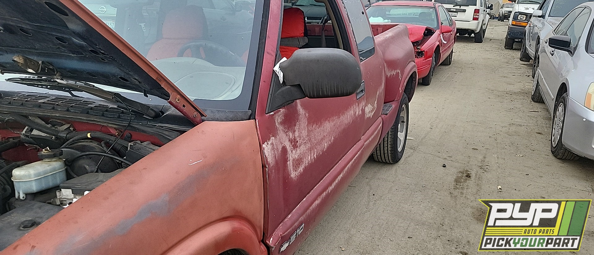 1998 CHEVROLET S10 partes disponibles