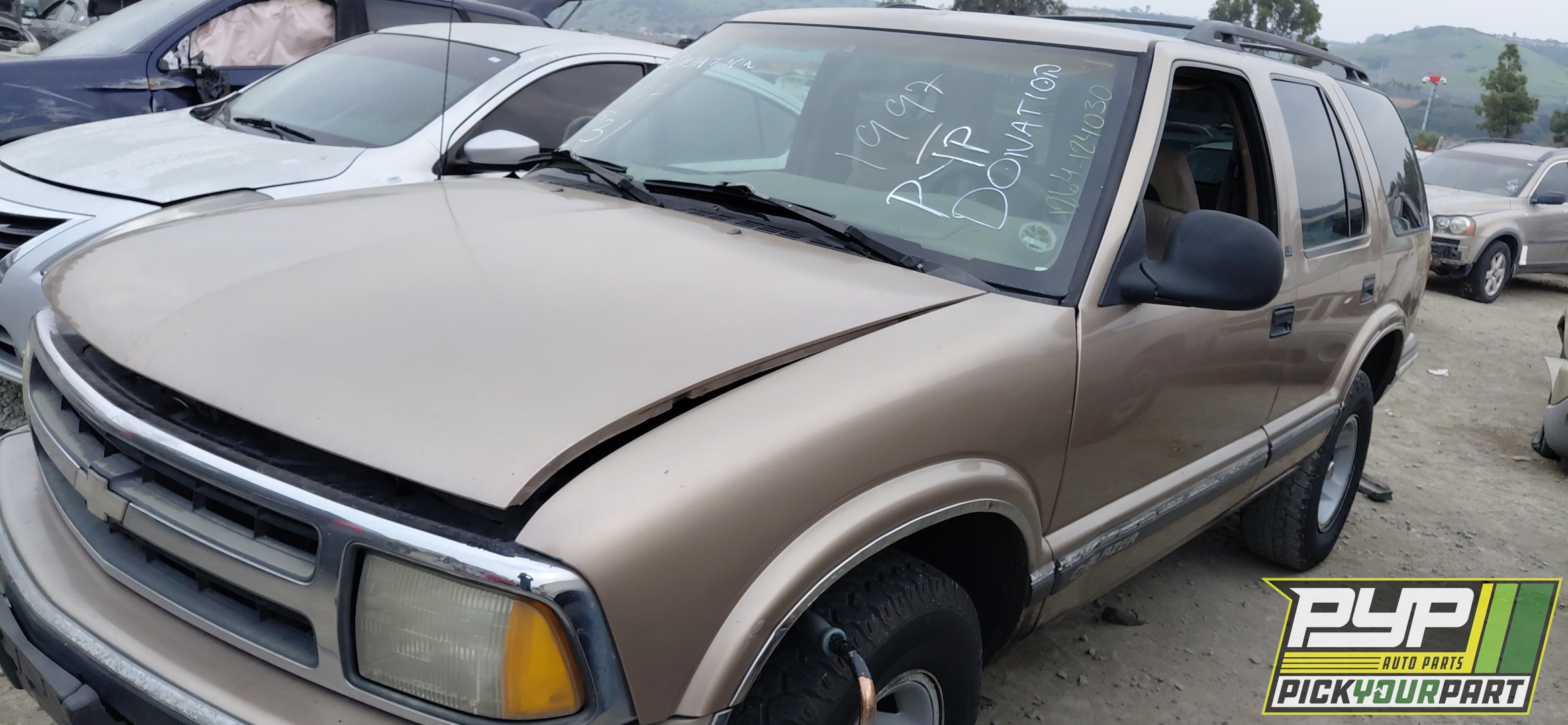1997 CHEVROLET BLAZER partes disponibles