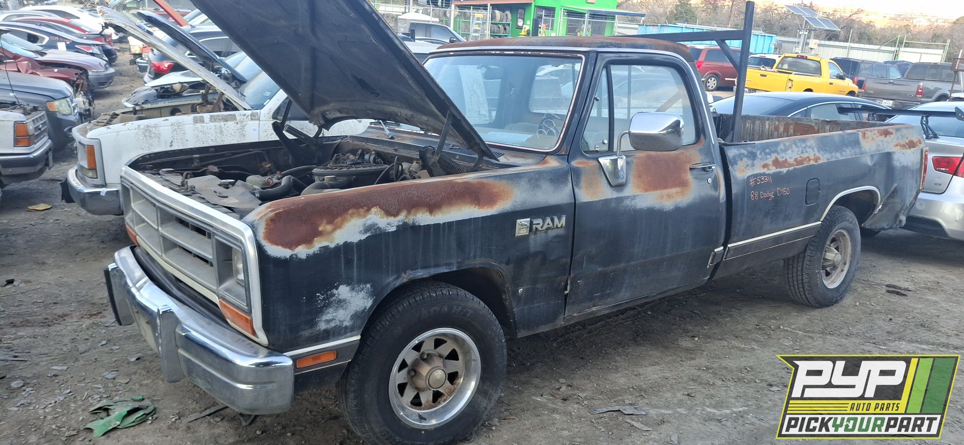 1988 DODGE D150 partes disponibles