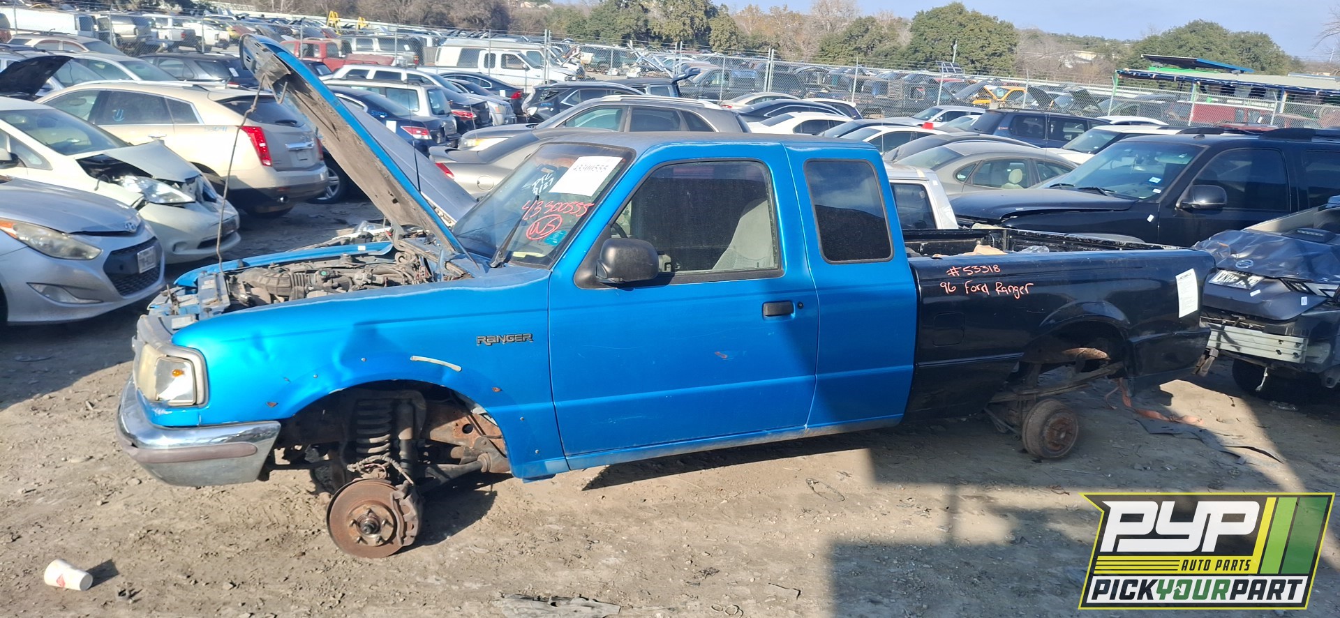 1996 FORD RANGER partes disponibles