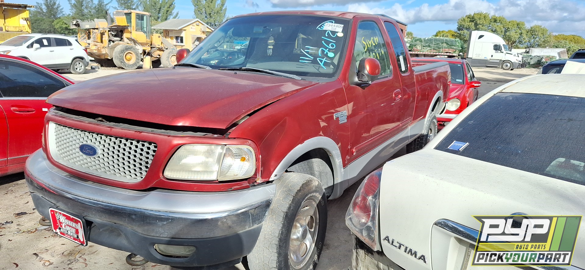 1999 FORD F-150 available for parts