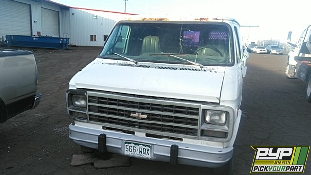 1993 CHEVROLET G10 partes disponibles