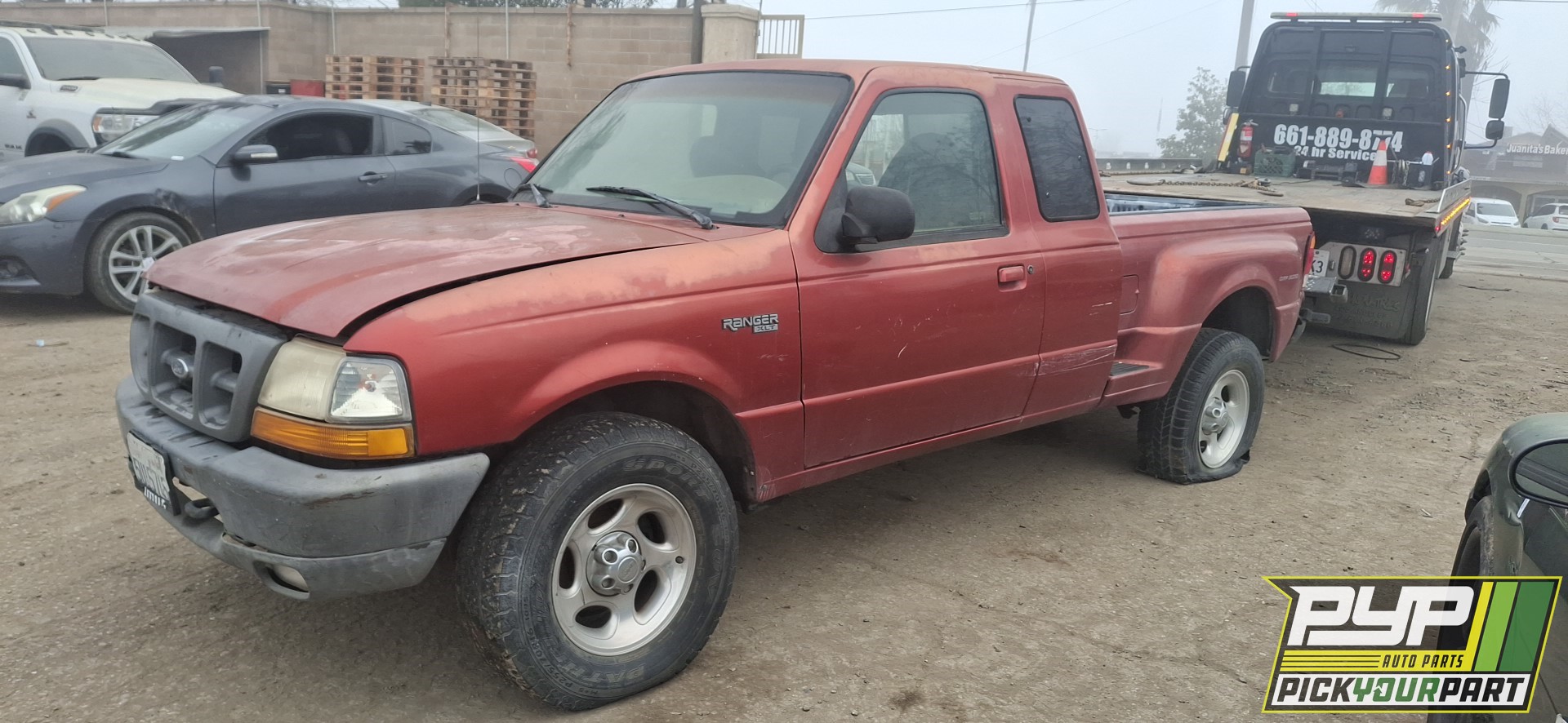 1998 FORD RANGER partes disponibles