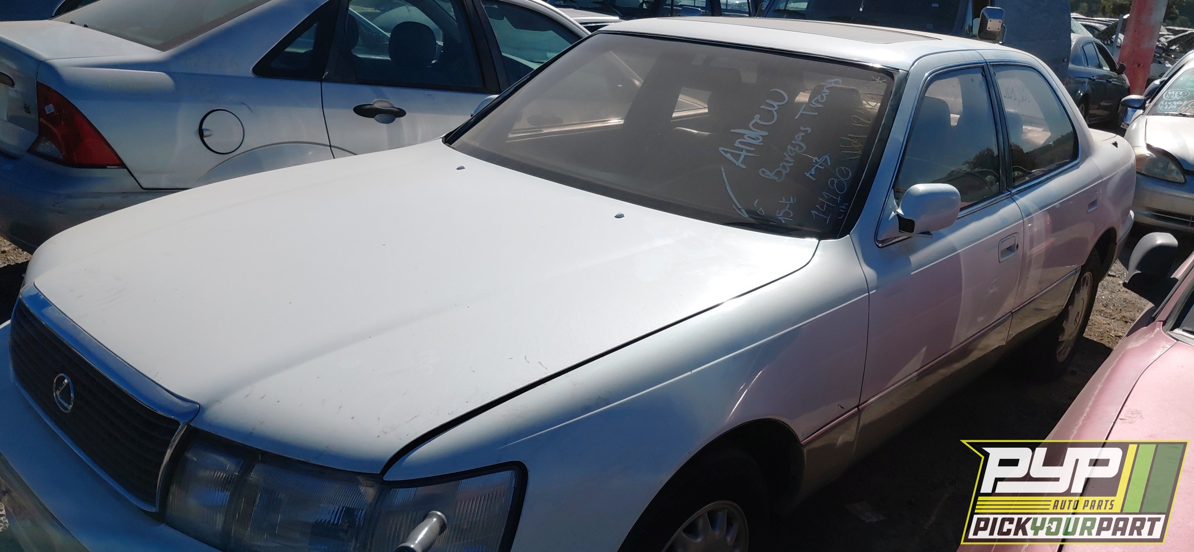 1992 LEXUS LS400 available for parts