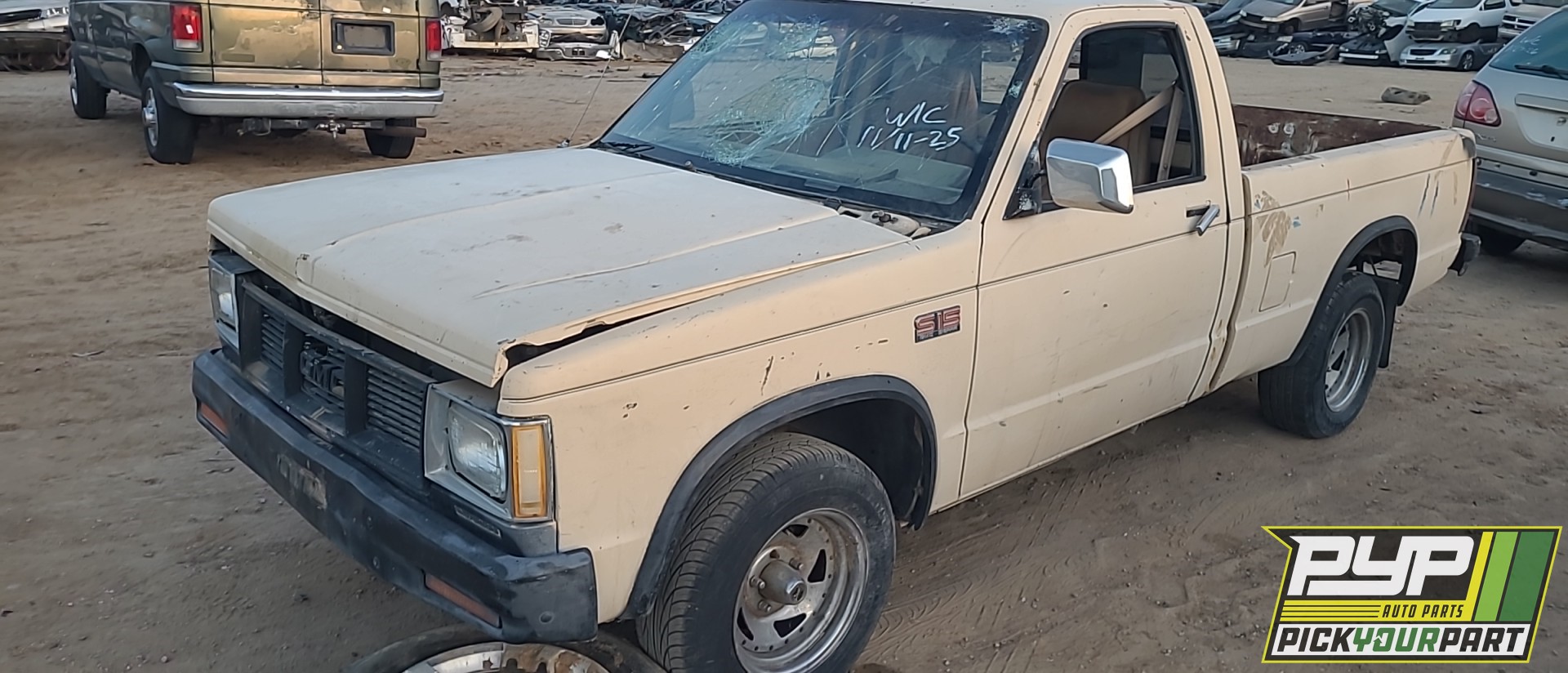 1987 GMC S15 partes disponibles