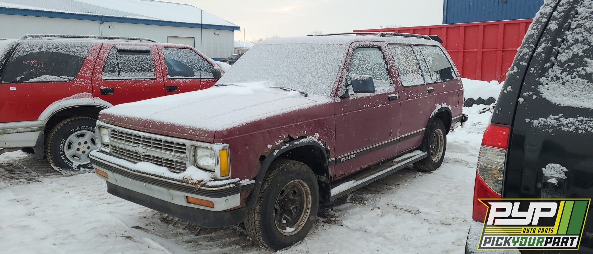 1992 CHEVROLET S10 BLAZER available for parts