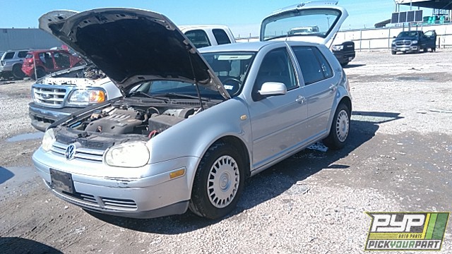 1999 VOLKSWAGEN GOLF partes disponibles