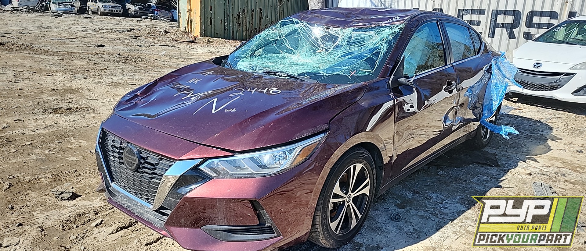 2021 NISSAN SENTRA available for parts