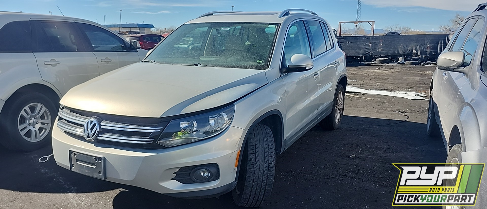 2012 VOLKSWAGEN TIGUAN partes disponibles