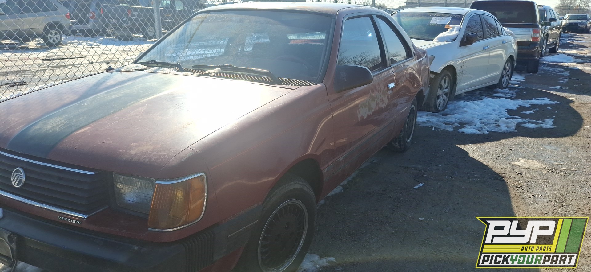 1984 MERCURY TOPAZ available for parts