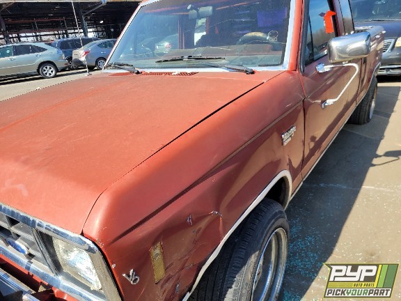 1986 FORD RANGER partes disponibles