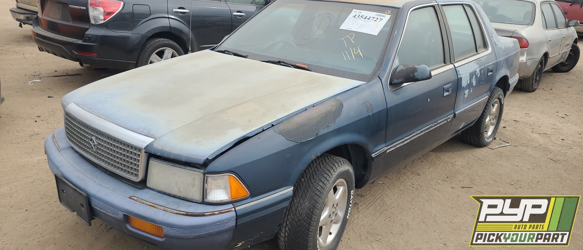 1991 PLYMOUTH ACCLAIM available for parts