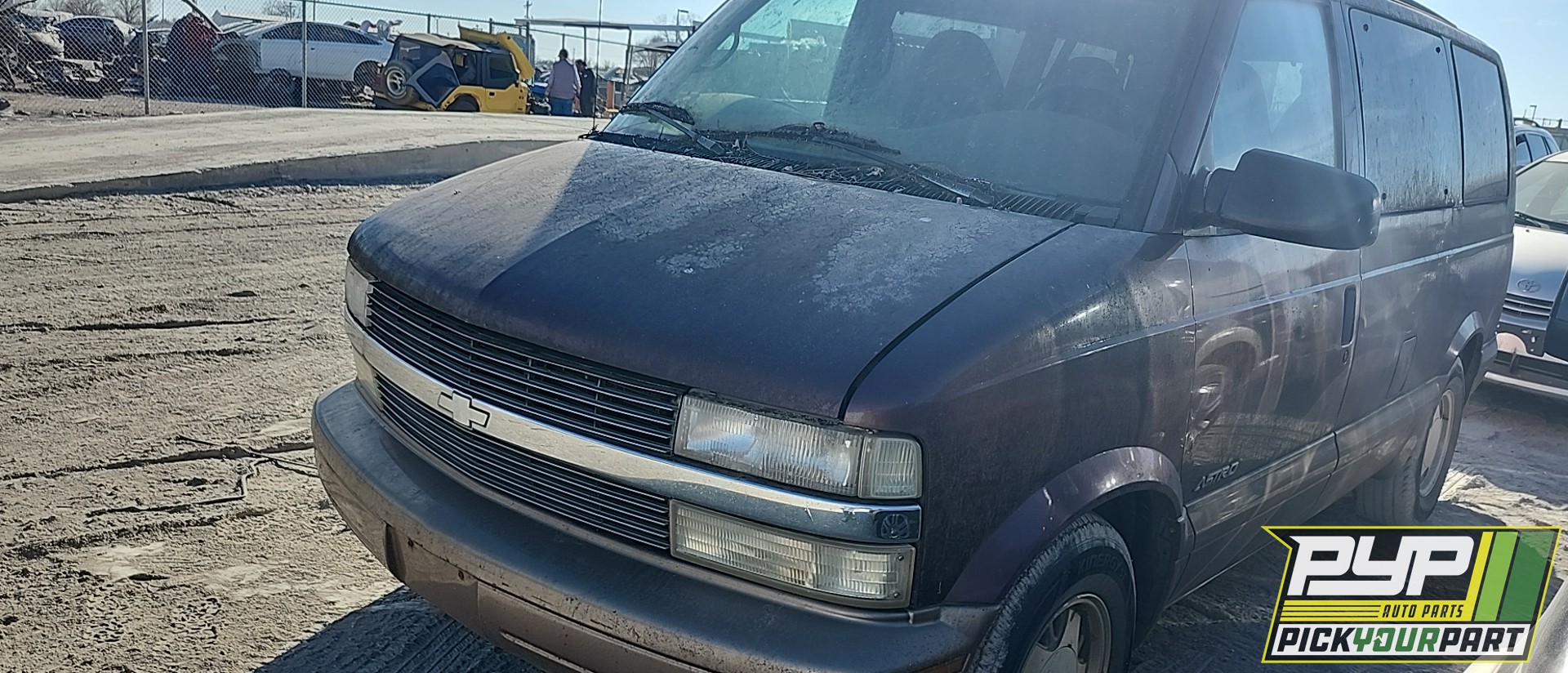 1997 CHEVROLET ASTRO partes disponibles