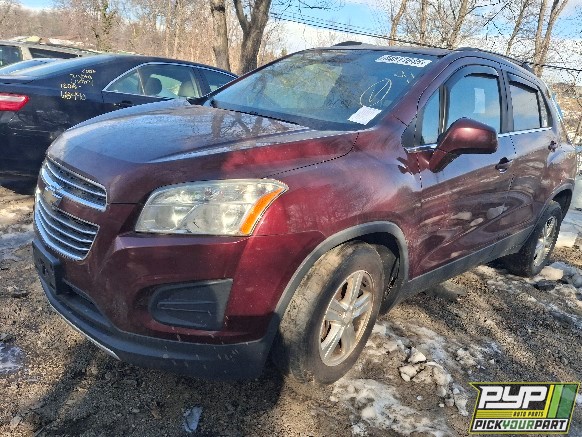 2016 CHEVROLET TRAX partes disponibles