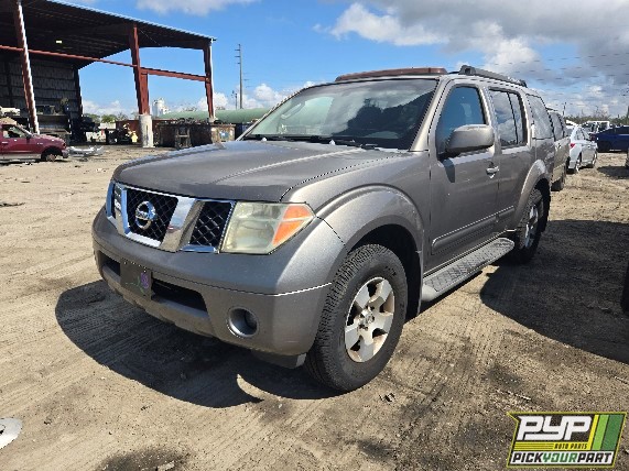 2006 NISSAN PATHFINDER partes disponibles