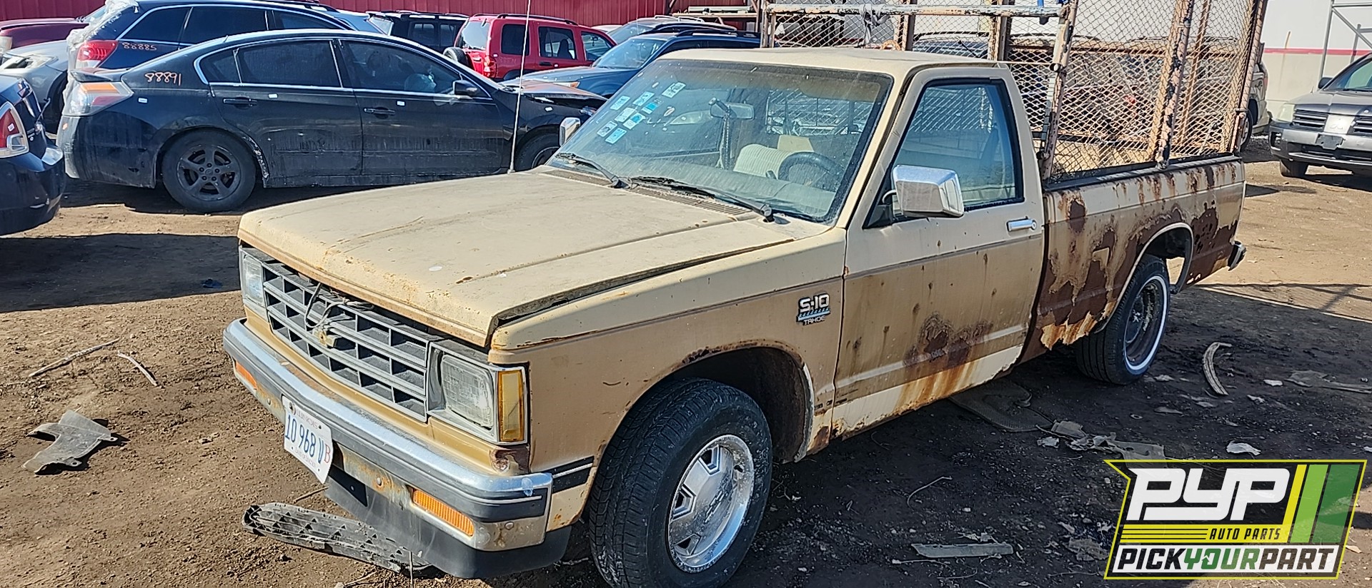 1983 CHEVROLET S-10 partes disponibles