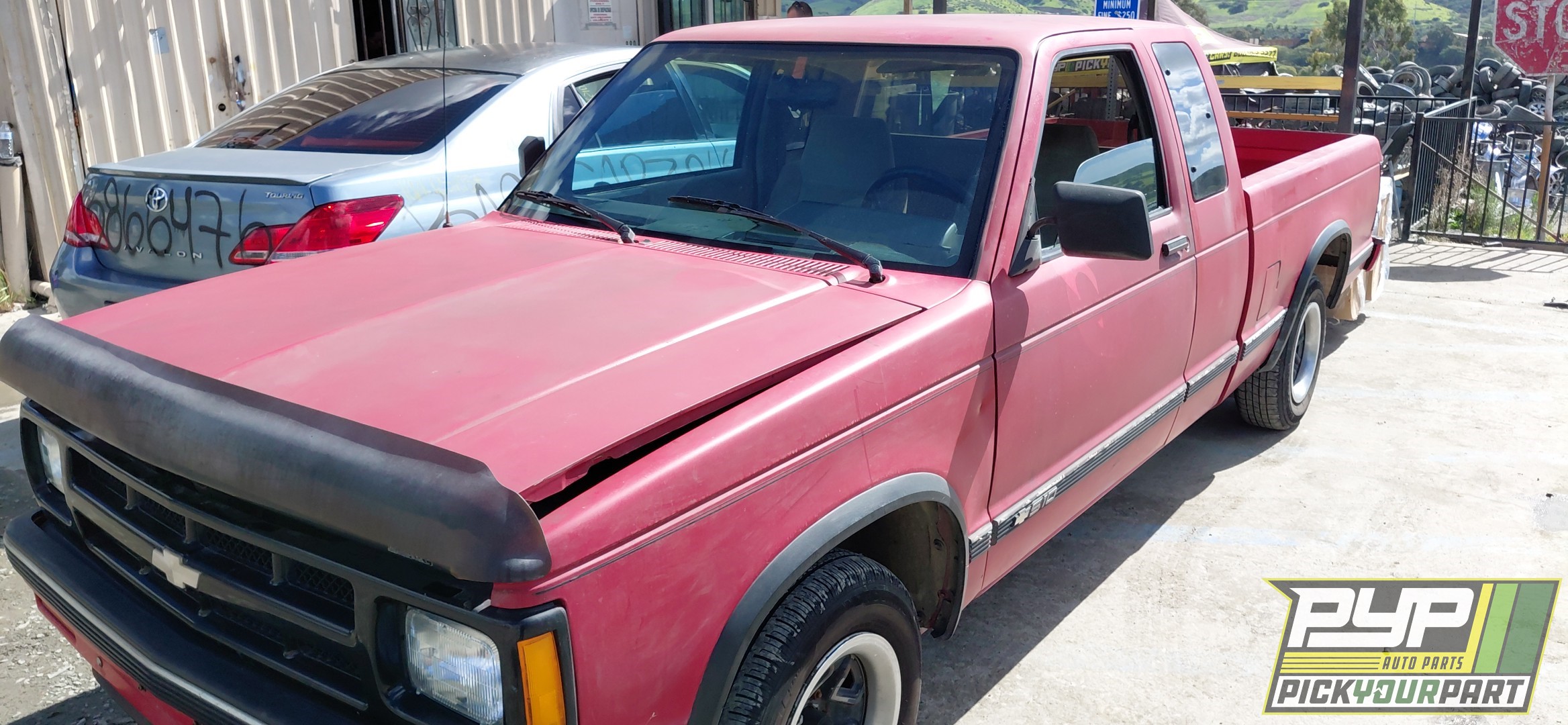 1993 CHEVROLET S10 partes disponibles