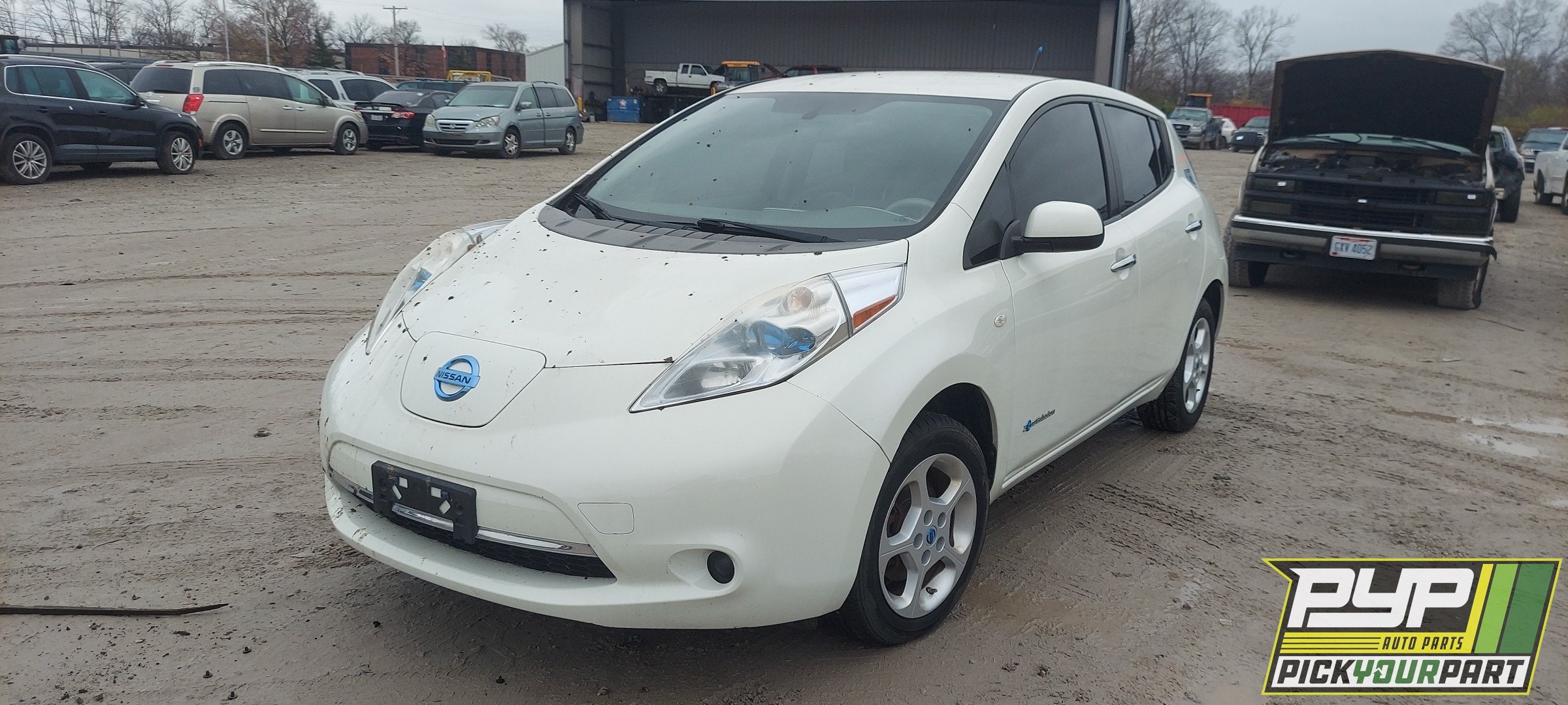 2012 NISSAN LEAF partes disponibles
