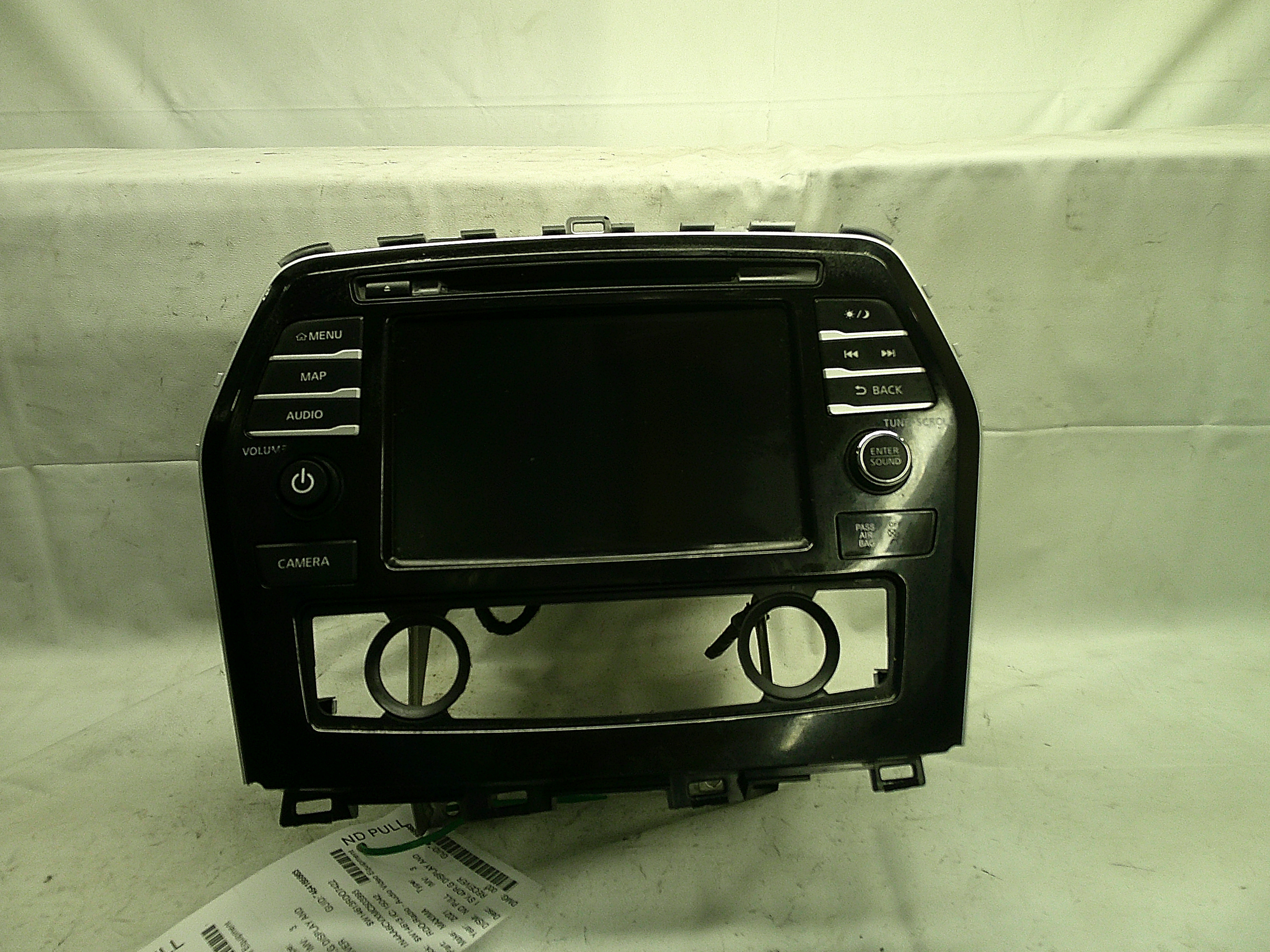 2021 2022 Nissan Maxima Radio Receiver w/Navigation w/Display OEM