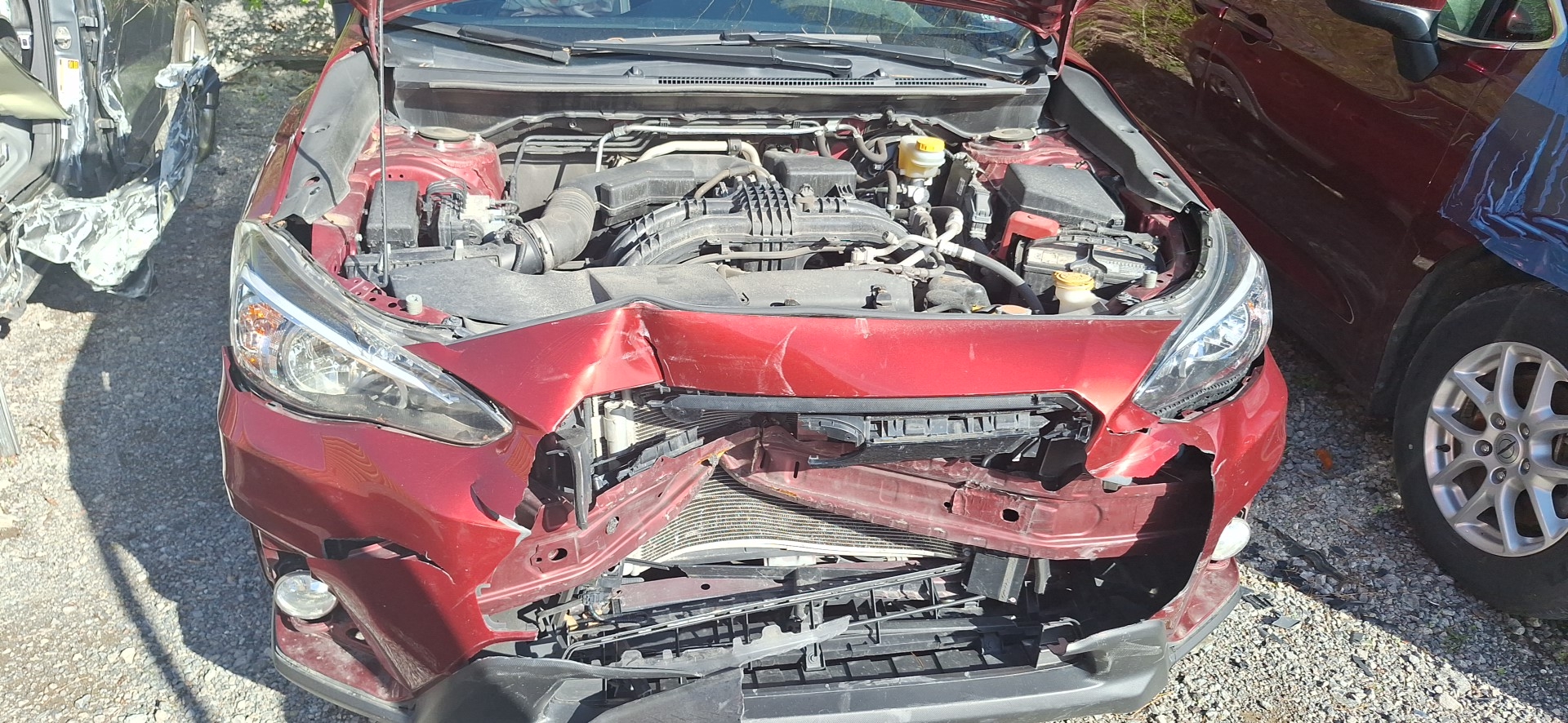 2019 SUBARU XV CROSSTREK VIN A (2.0L 6TH DIGIT) AT (CVT) ID FB20DXZHPA