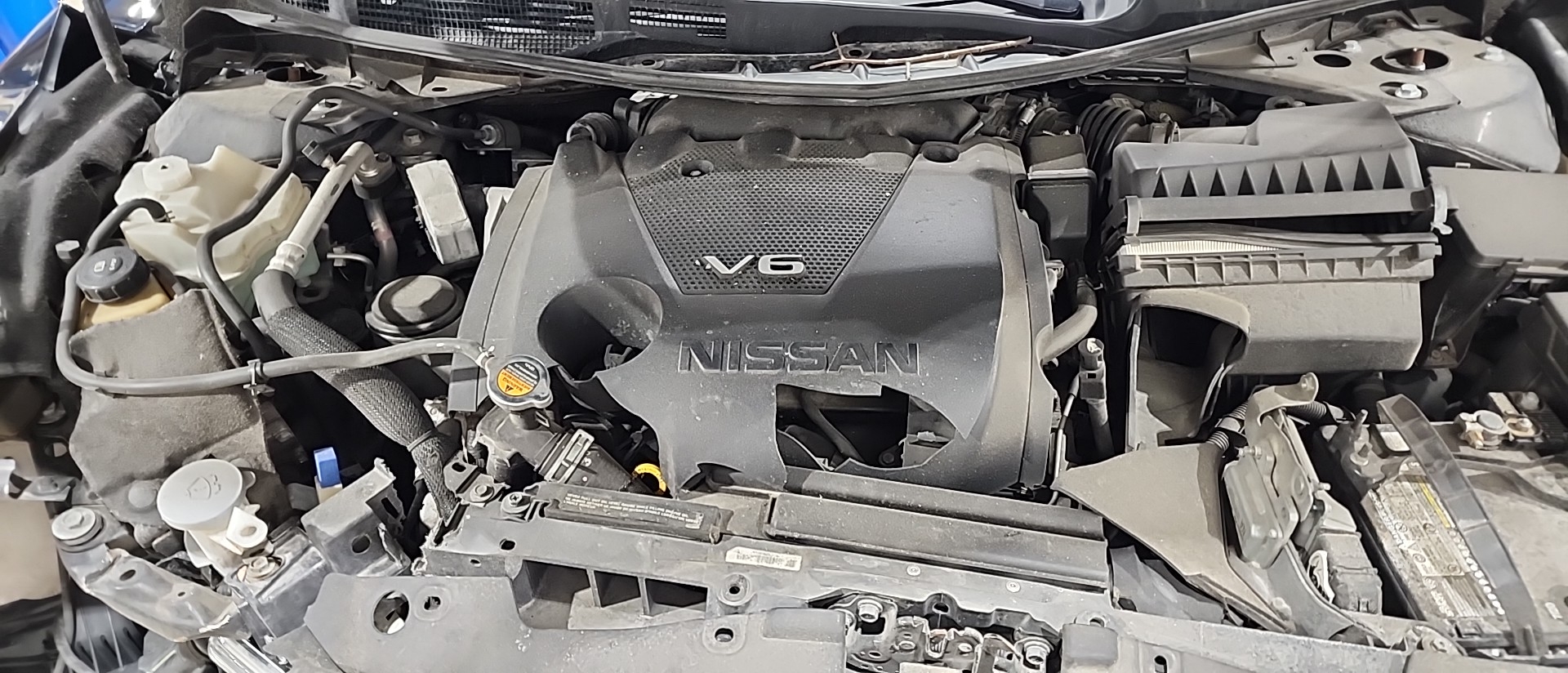 3.5 AUTO FWD CHECK FOR DAMAGE (3.5L VIN A 4TH DIGIT VQ35DE) (AT CVT)